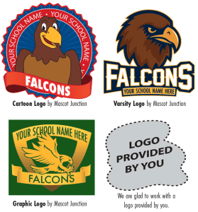 Falcon Mascot Logo Design Template