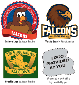 Falcon Mascot Logo Template 1