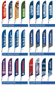 Feather Flag Design Options