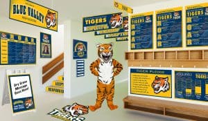 Tiger Mascot Signage