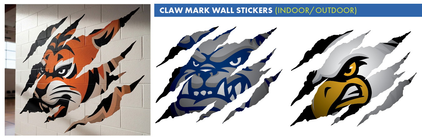 Claw Mark Wall Stickers