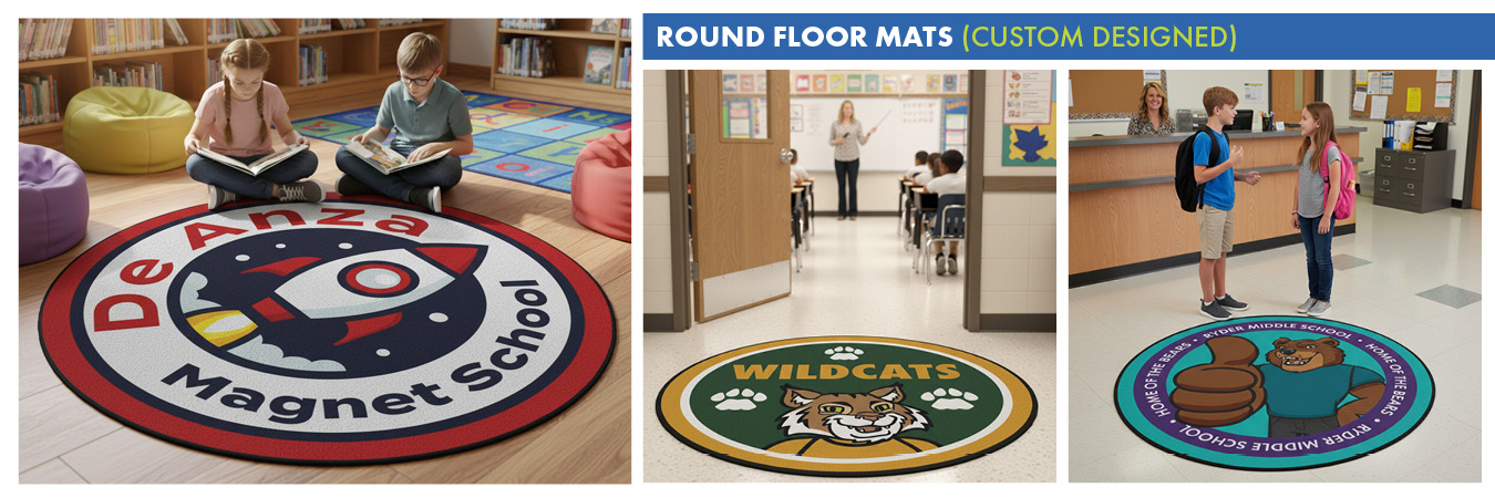 Round Floor Mats