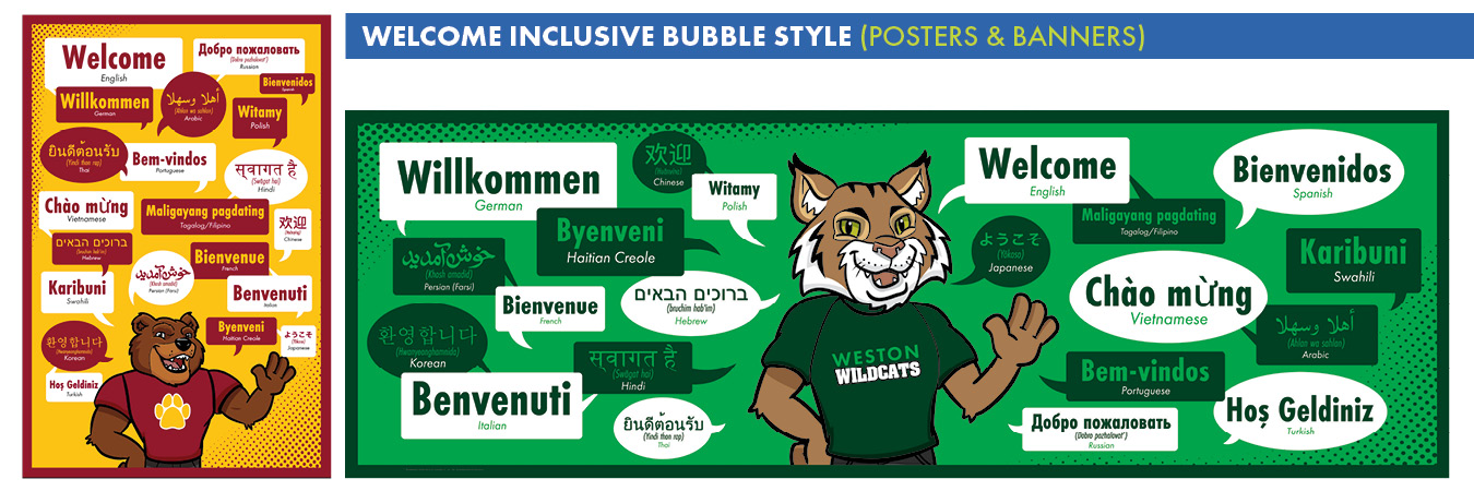 Welcome Posters