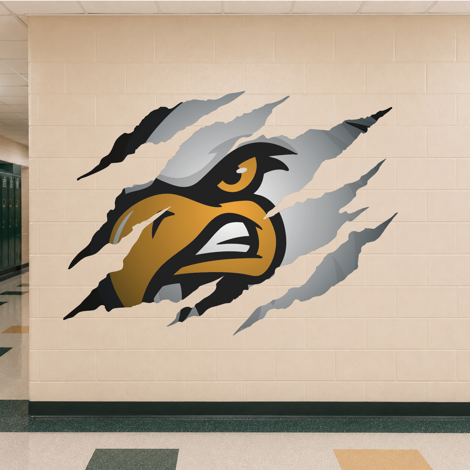 Eagle Clawmark Wall Sticker