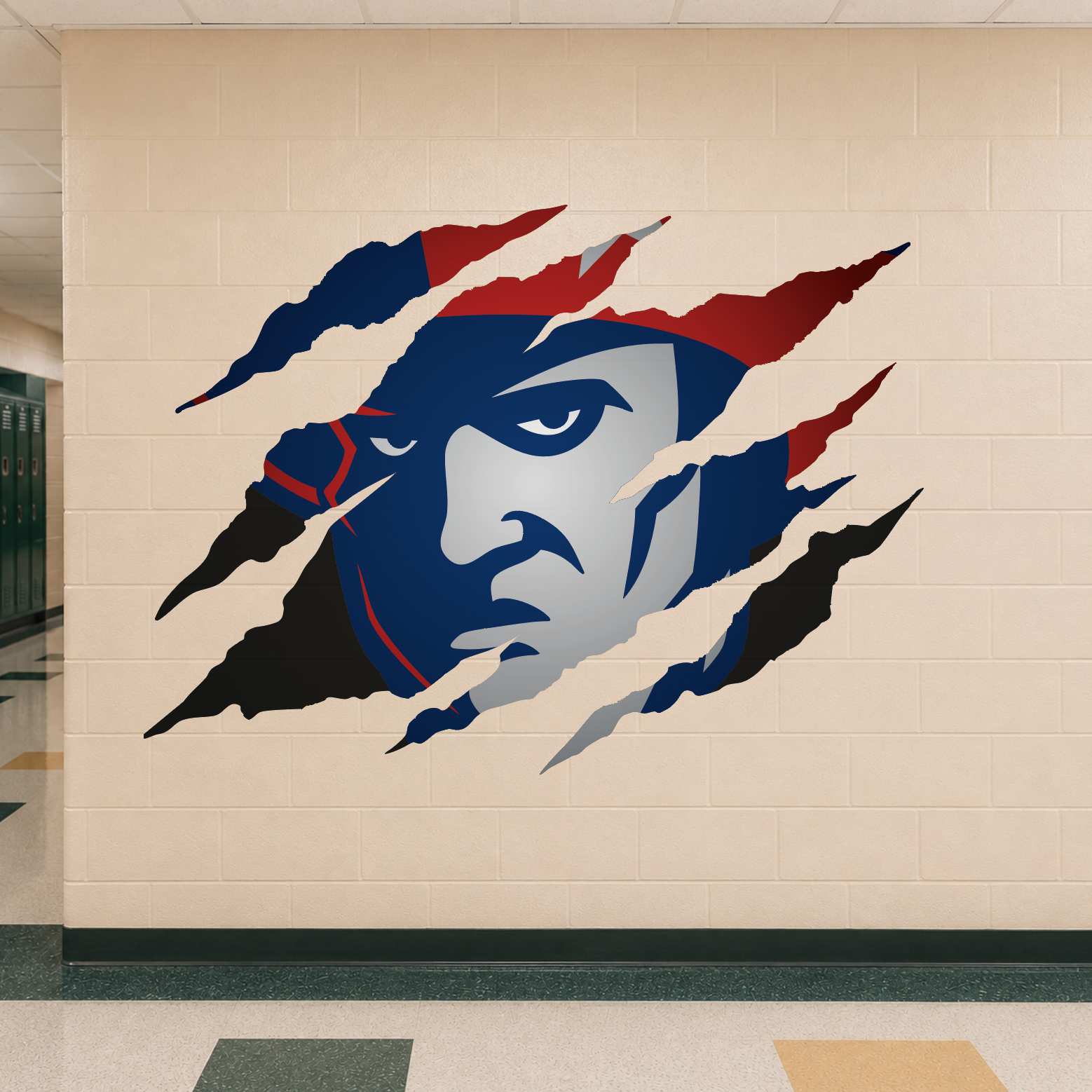 Patriot Clawmark Wall Sticker
